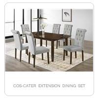 COS-CATER EXTENSION DINING SET